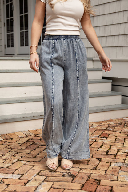 Big Dreams Light Wash Denim Pants