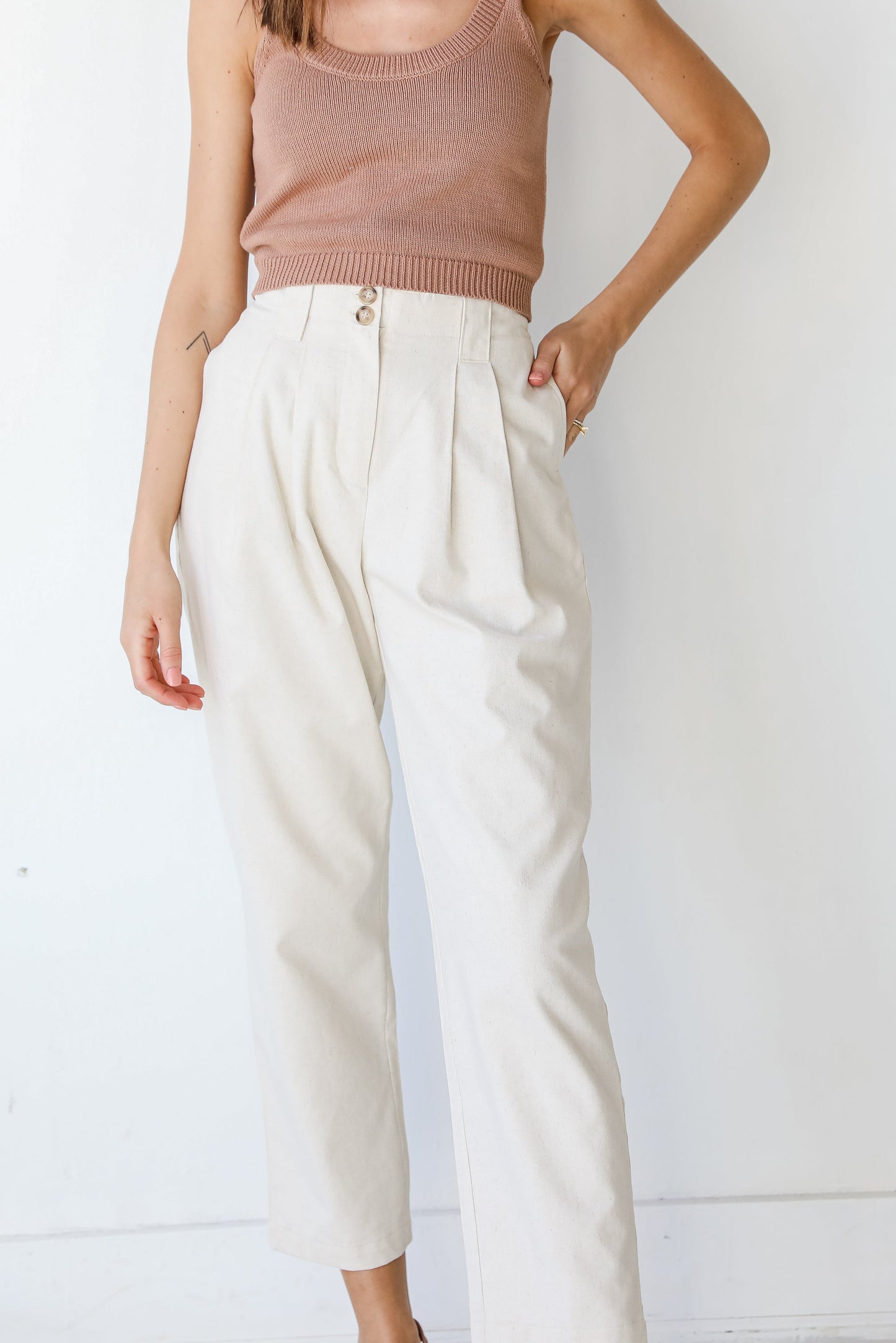 Brings You Back Linen Pants