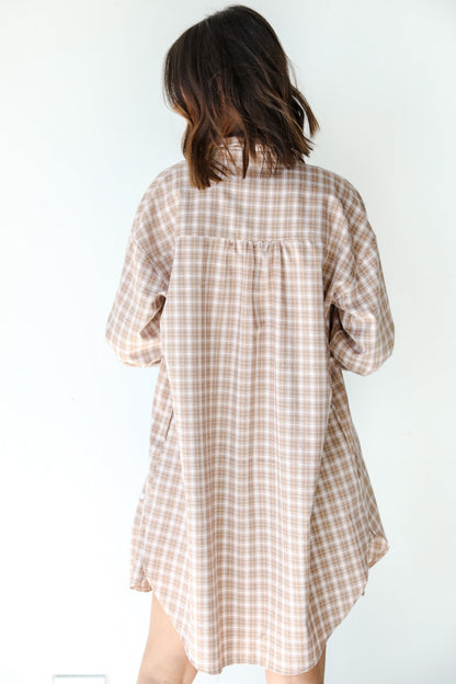 All The Trends Plaid Tunic