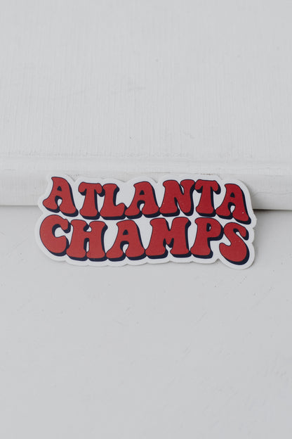 Atlanta Champs Sticker