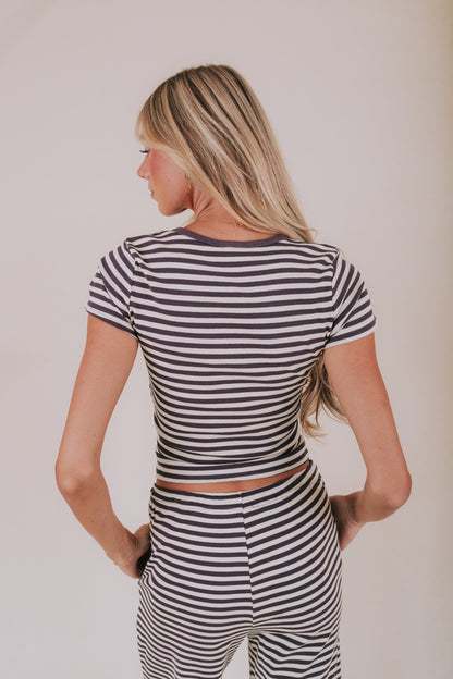 Sunday Stripe Top - 4 Colors!