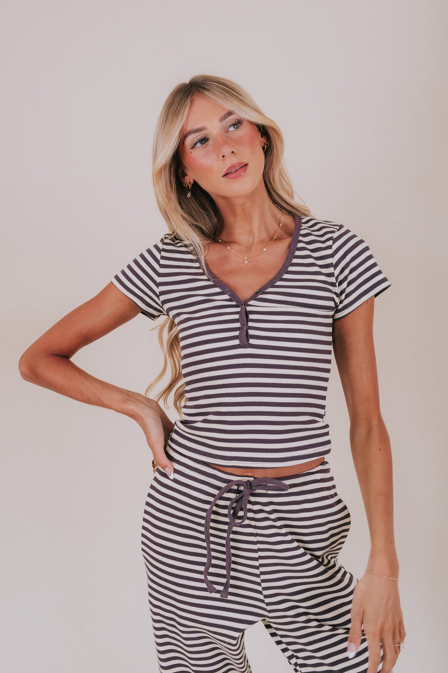 Sunday Stripe Top - 4 Colors!
