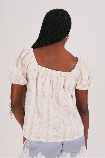 Vintage Florals Top