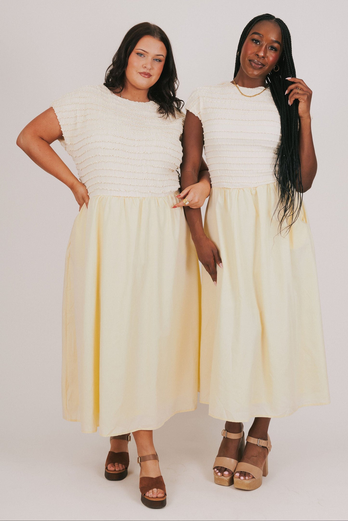 INCLUSIVE SIZING - Citrus Glow Dress
